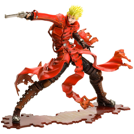 ARTFX J - Trigun the Movie: Badlands Rumble: Vash the Stampede 1/8 Complete Figure, Action & Toy Figures, animota
