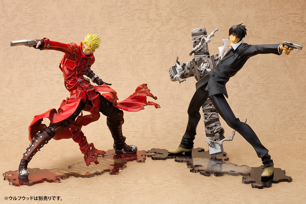 ARTFX J - Trigun the Movie: Badlands Rumble: Vash the Stampede 1/8 Complete Figure, Action & Toy Figures, animota