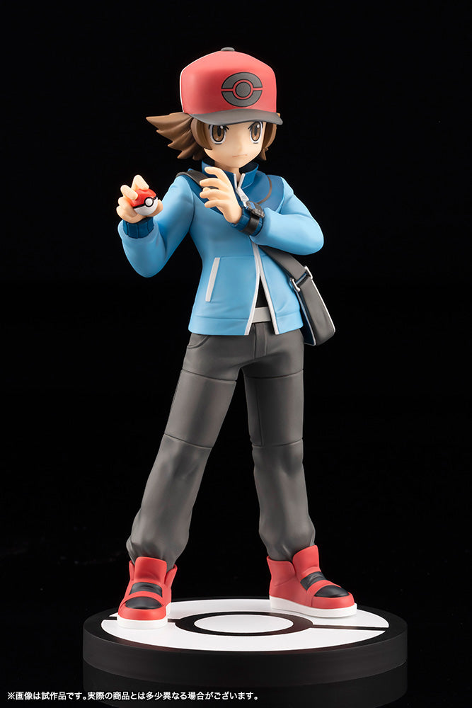 Pokemon Series ARTFX J Hilbert with Victini Complete Figure