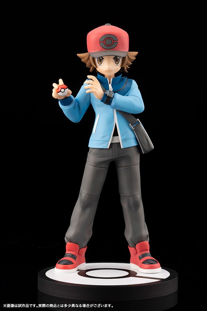 Pokemon Series ARTFX J Hilbert with Victini Complete Figure