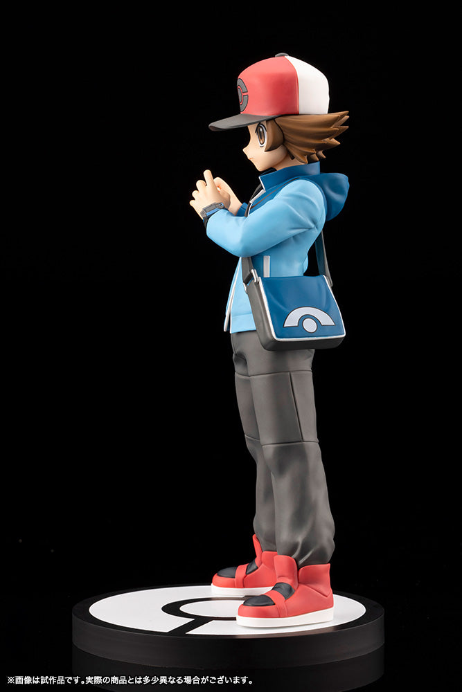 Pokemon Series ARTFX J Hilbert with Victini Complete Figure