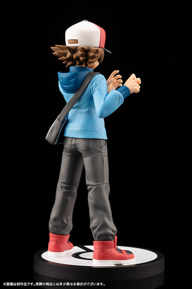Pokemon Series ARTFX J Hilbert with Victini Complete Figure