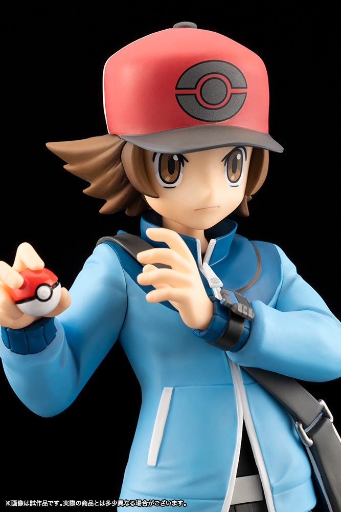 Pokemon Series ARTFX J Hilbert with Victini Complete Figure