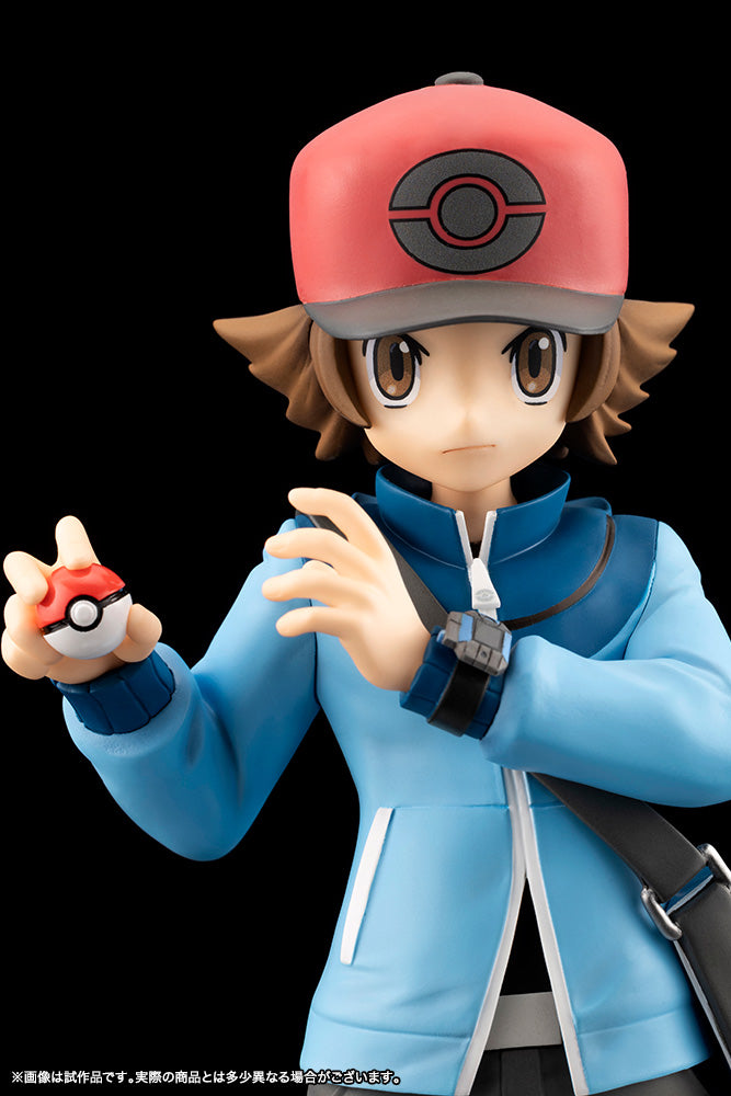 Pokemon Series ARTFX J Hilbert with Victini Complete Figure