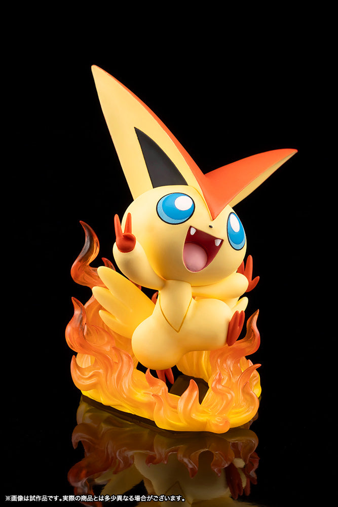 Pokemon Series ARTFX J Hilbert with Victini Complete Figure