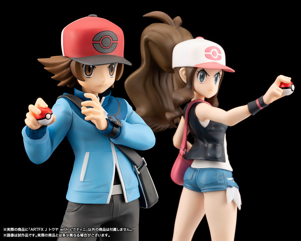 Pokemon Series ARTFX J Hilbert with Victini Complete Figure