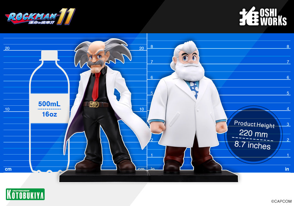 Mega Man OSHI WORKS Dr. Wily & Dr. Light