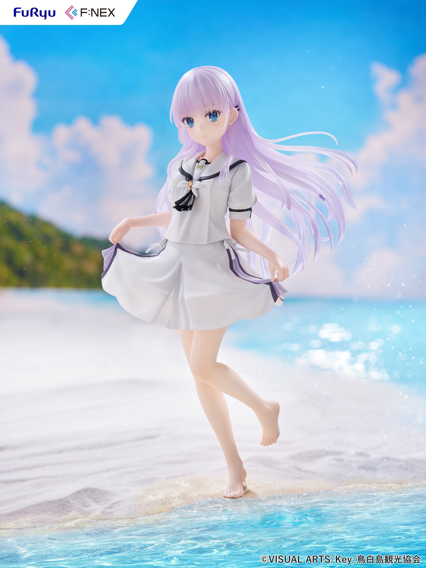 Summer Pockets Naruse Shiroha 1/7 Scale Figure