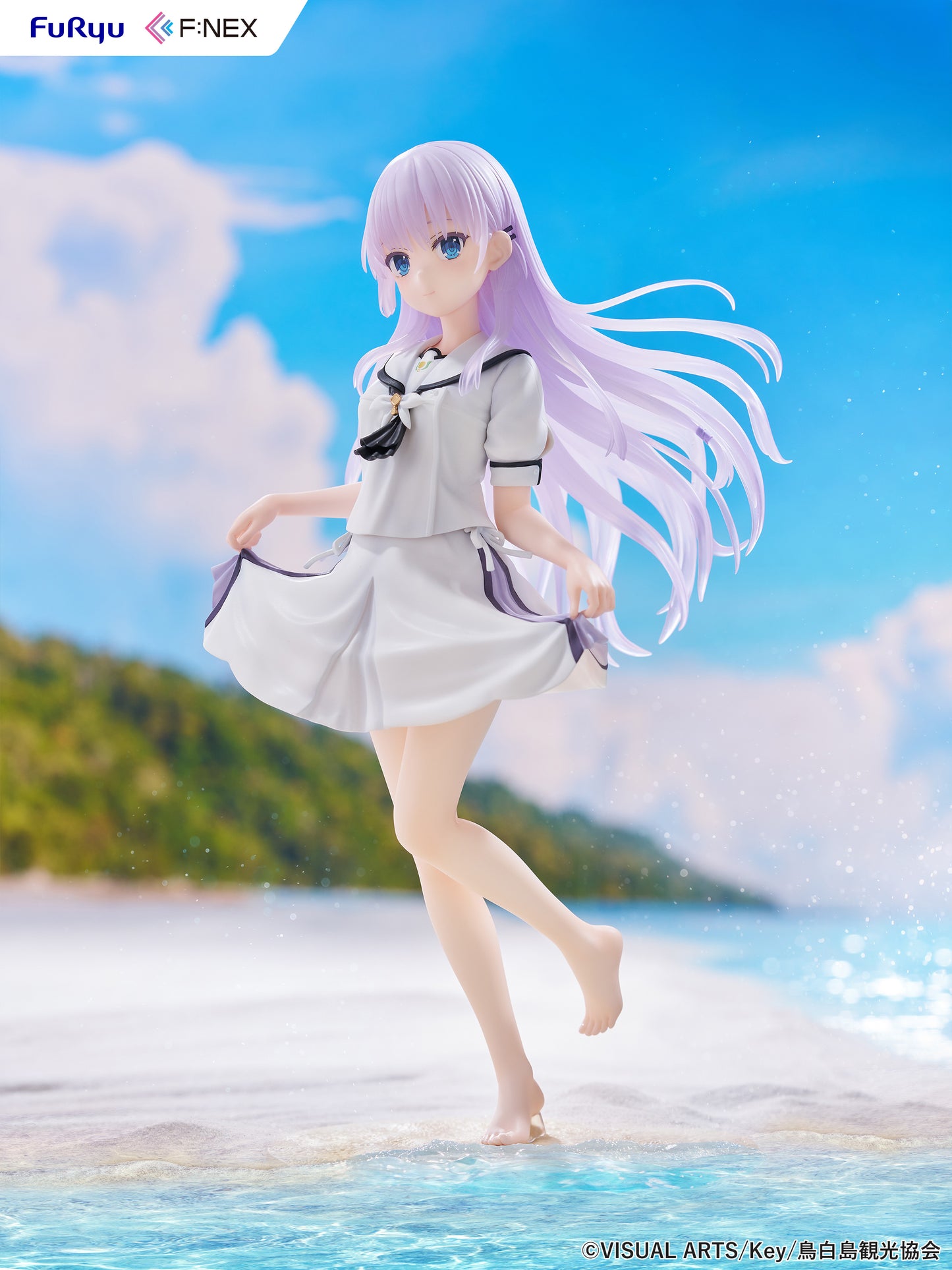Summer Pockets Naruse Shiroha 1/7 Scale Figure