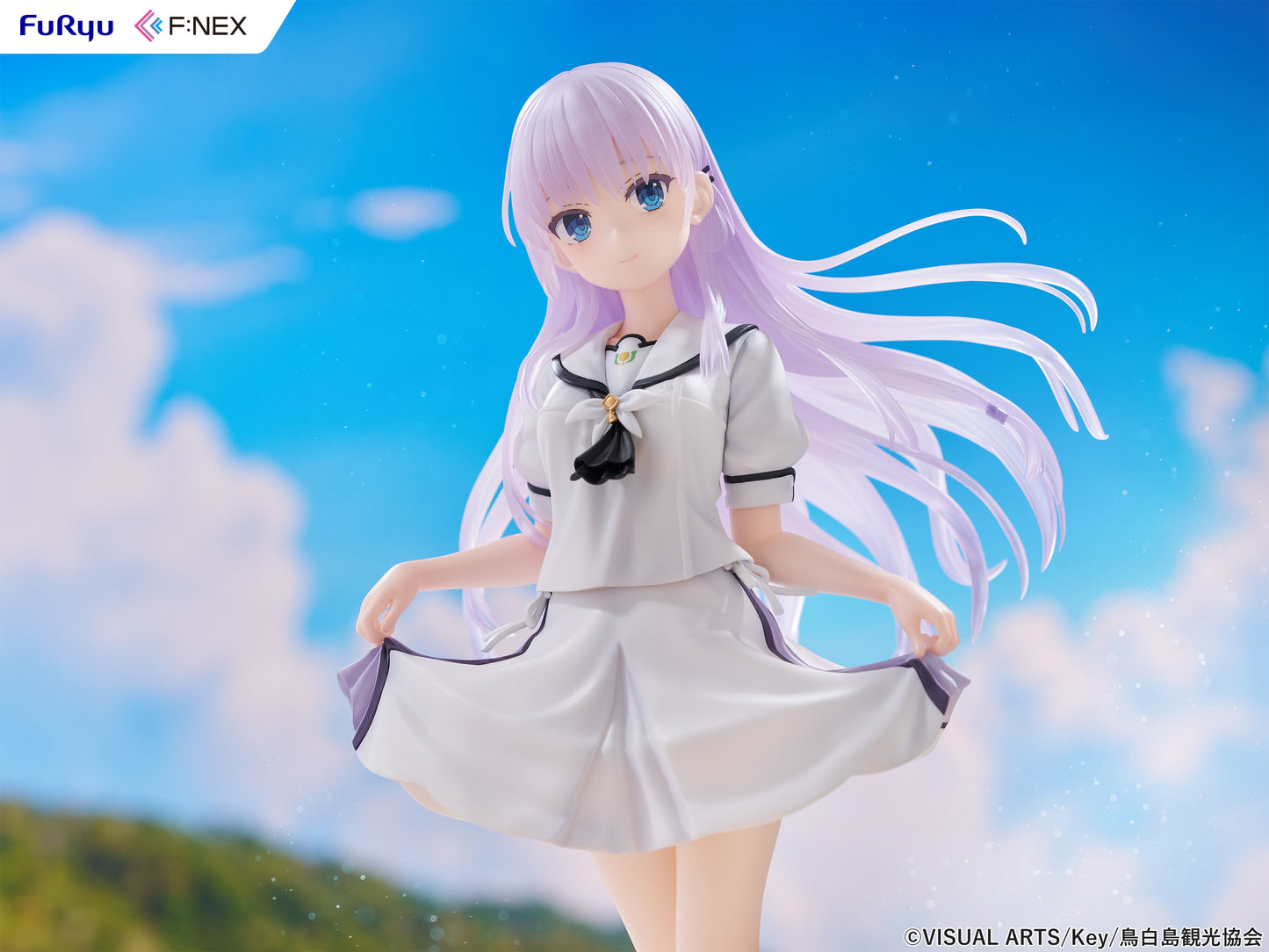 Summer Pockets Naruse Shiroha 1/7 Scale Figure