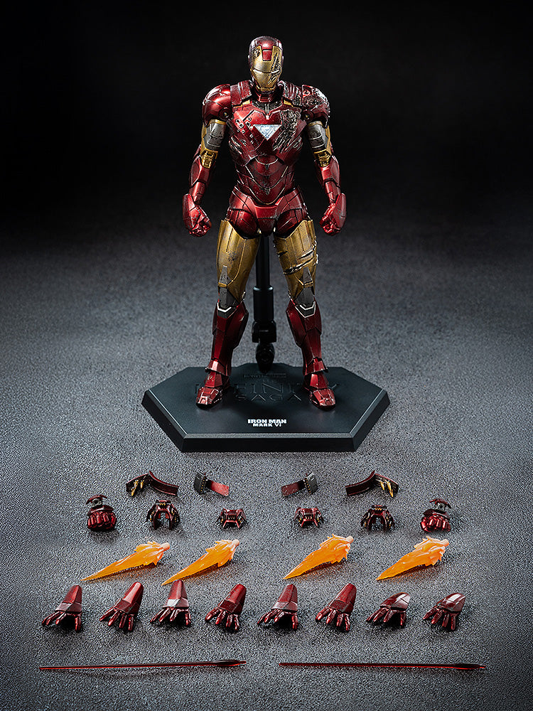 Marvel Studios' "The Infinity Saga" DLX Iron Man Mark 6 (Battle Damaged)