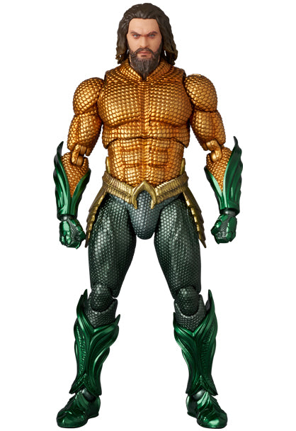 MAFEX "Aquaman and the Lost Kingdom" Aquaman (Gold & Green Suit)