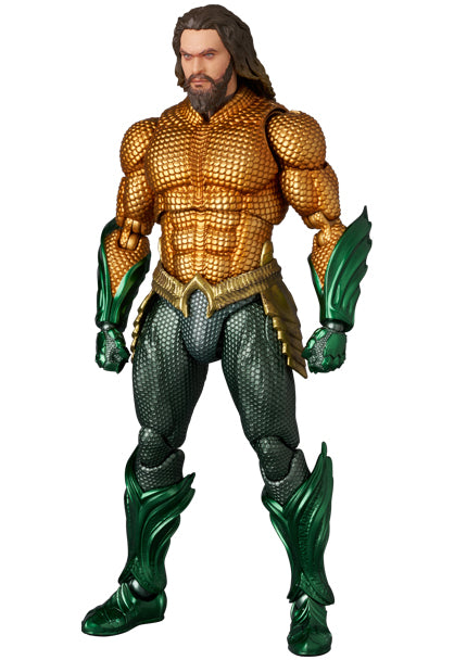 MAFEX "Aquaman and the Lost Kingdom" Aquaman (Gold & Green Suit)