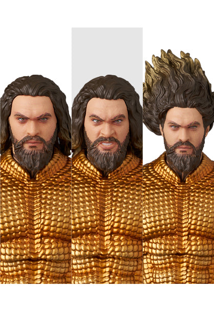 MAFEX "Aquaman and the Lost Kingdom" Aquaman (Gold & Green Suit)