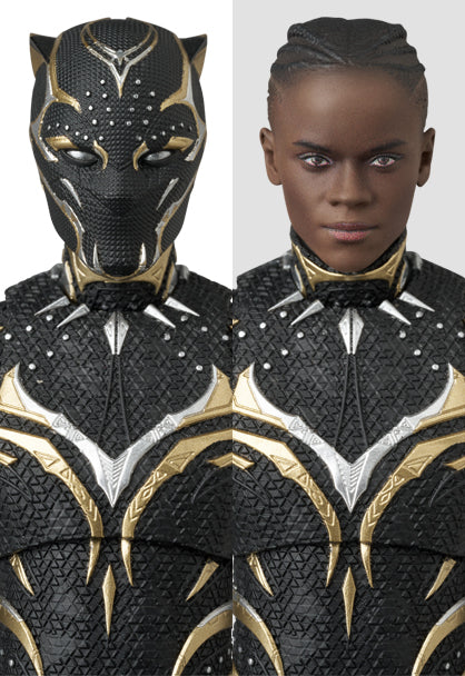 MAFEX "Black Panther: Wakanda Forever" Black Panther (Wakanda Forever), Action & Toy Figures, animota