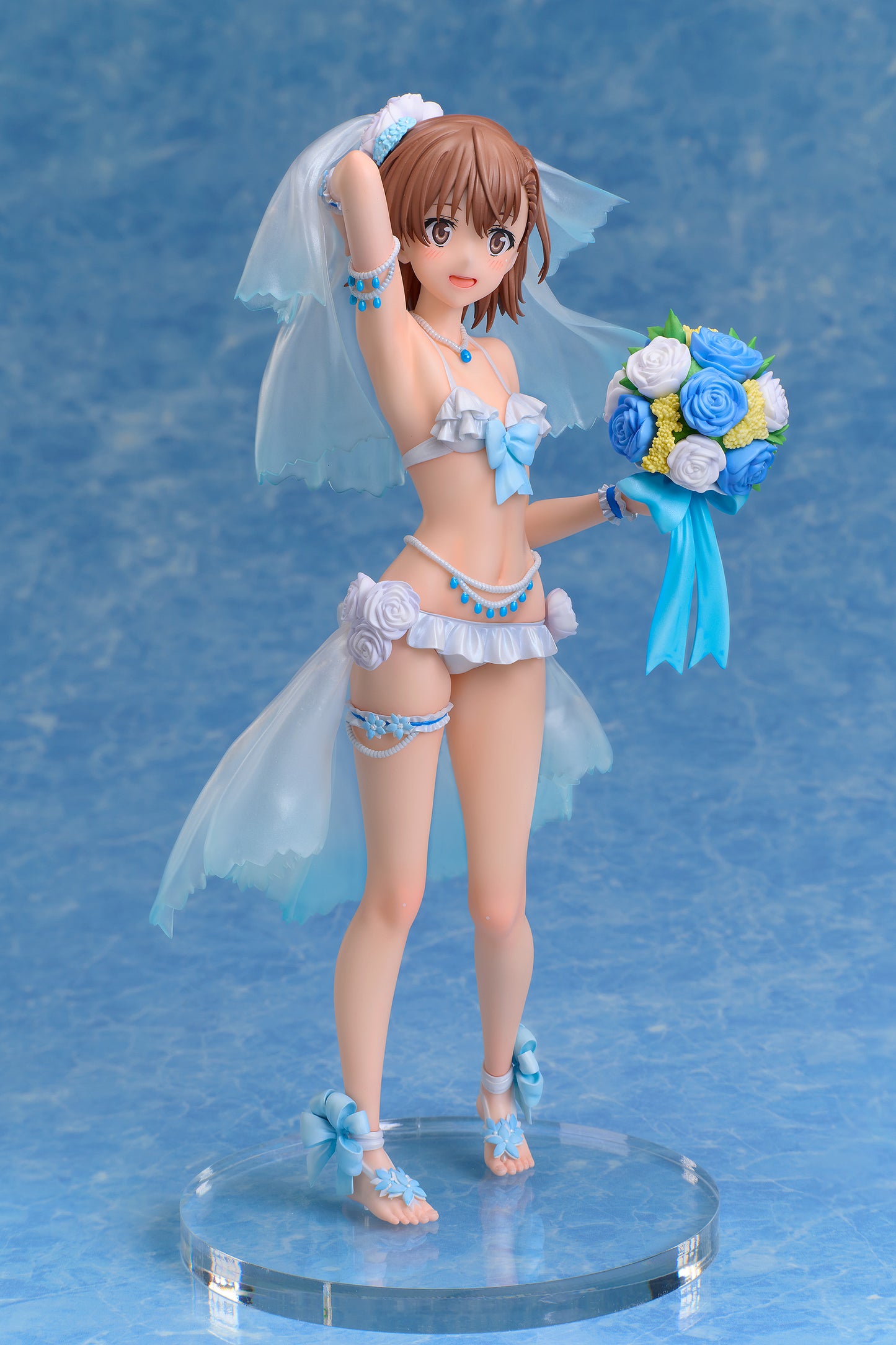 A Certain Scientific Railgun T Misaka Mikoto Wedding Swimsuit Ver. 1/7 Complete Figure