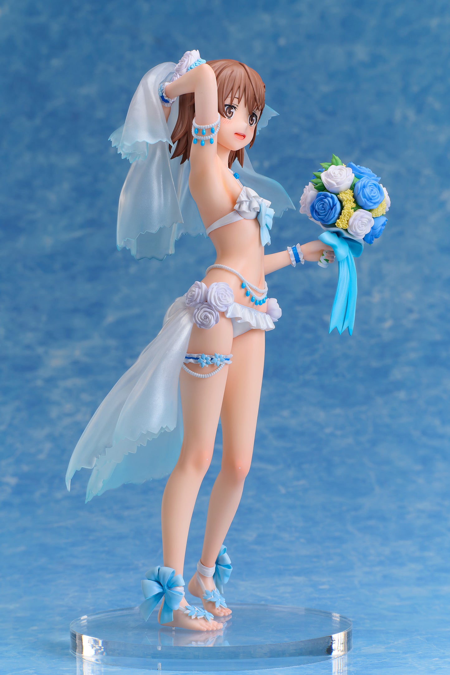 A Certain Scientific Railgun T Misaka Mikoto Wedding Swimsuit Ver. 1/7 Complete Figure