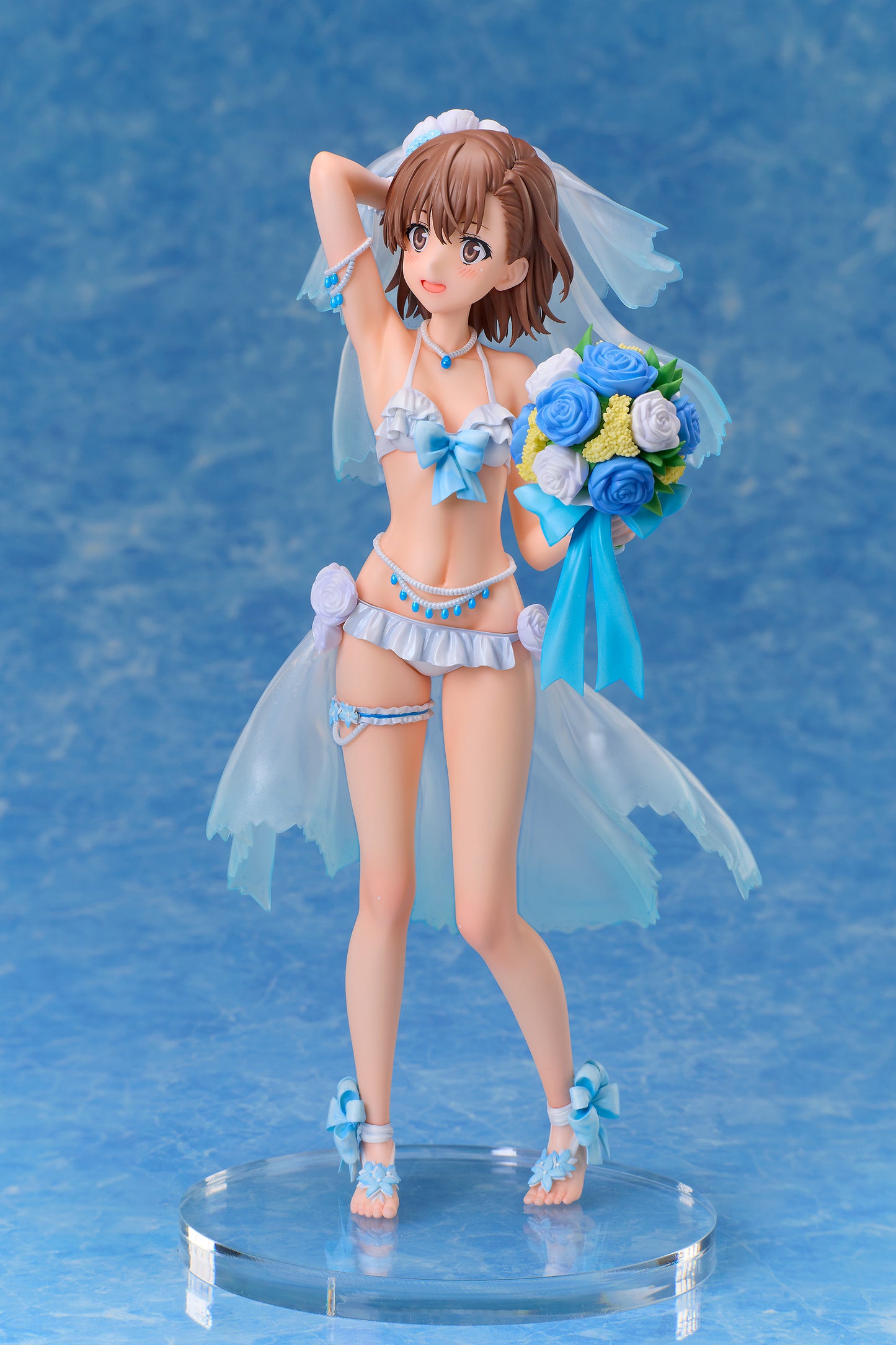 A Certain Scientific Railgun T Misaka Mikoto Wedding Swimsuit Ver. 1/7 Complete Figure