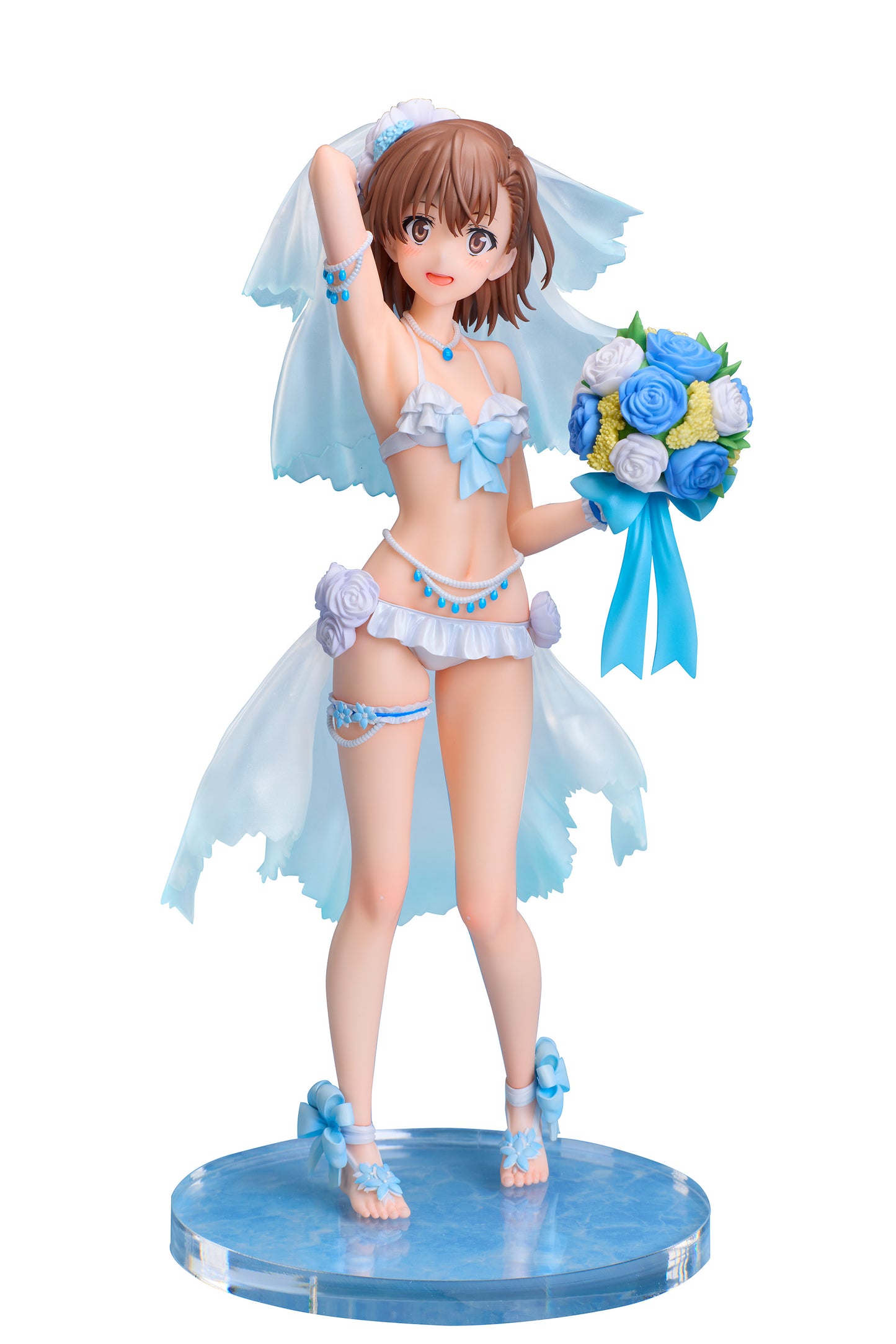 A Certain Scientific Railgun T Misaka Mikoto Wedding Swimsuit Ver. 1/7 Complete Figure