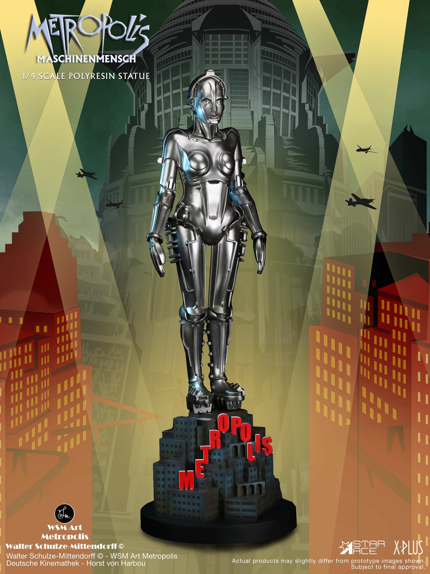 Star Ace Toys "Metropolis" Maschinenmensch 1/4 Scale Polyresin Statue