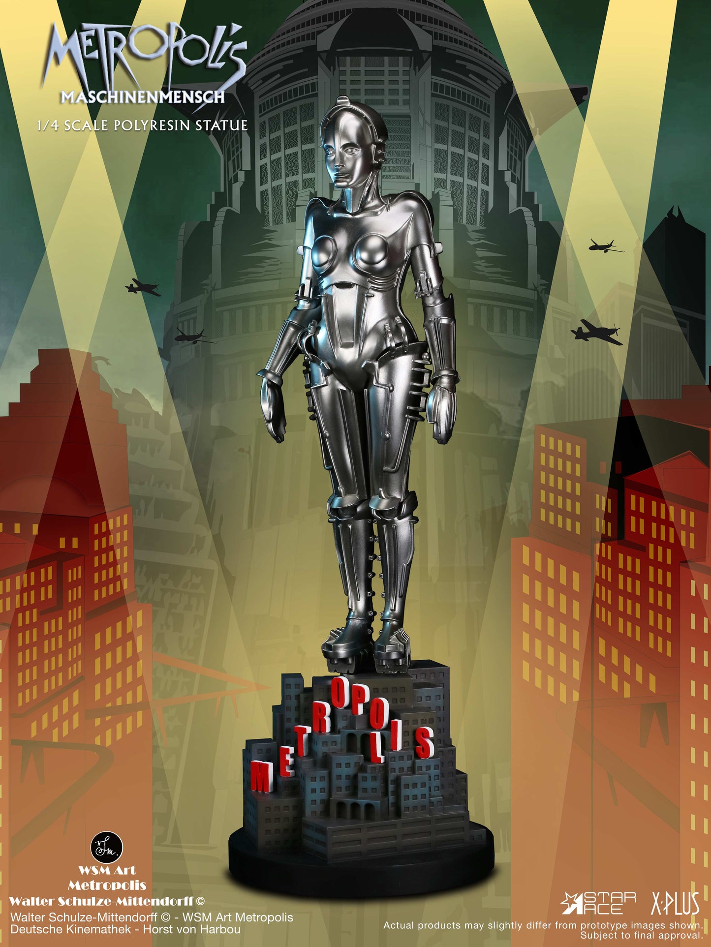 Star Ace Toys "Metropolis" Maschinenmensch 1/4 Scale Polyresin Statue