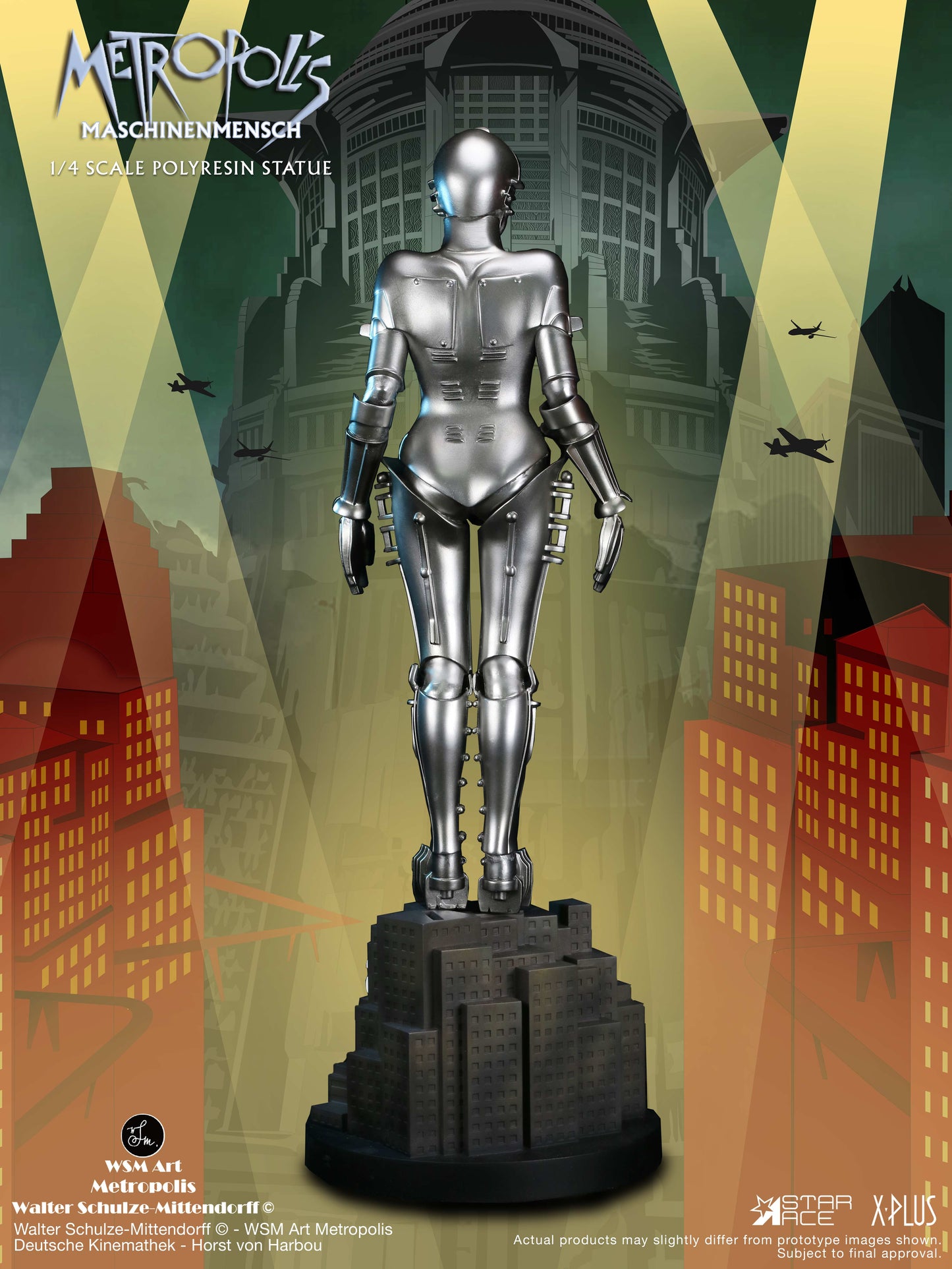 Star Ace Toys "Metropolis" Maschinenmensch 1/4 Scale Polyresin Statue