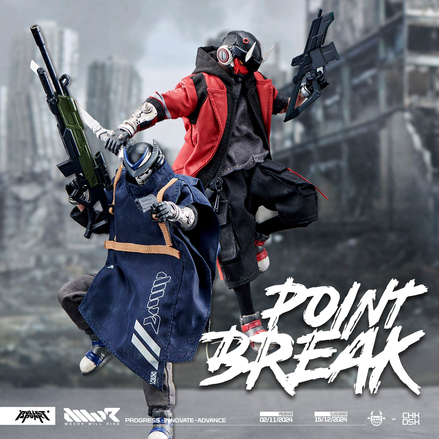 Carbine (Point Break Version) 1/12 Scale Action Figure