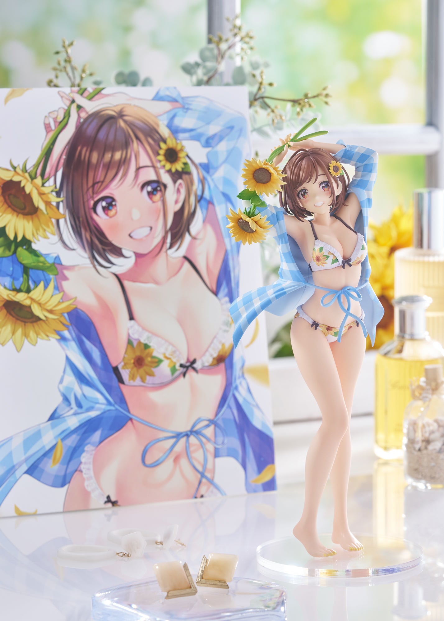 [Sunflower Girl] illustration by En Morikura, Action & Toy Figures, animota