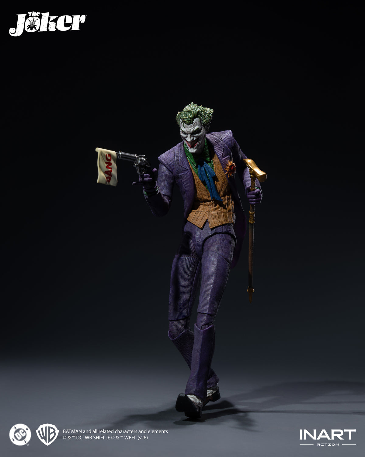 INART Action "Batman" The Joker (Comic Edition) Action Figure