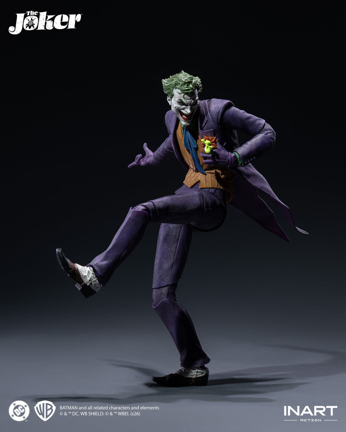 INART Action "Batman" The Joker (Comic Edition) Action Figure