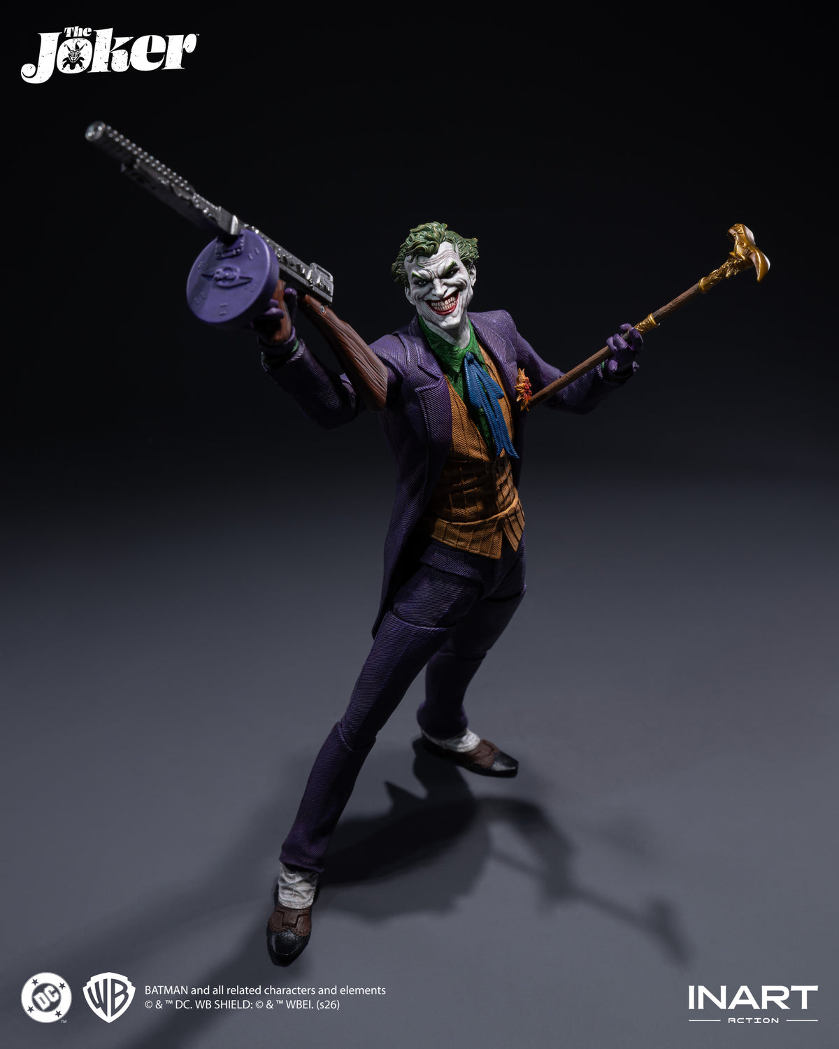 INART Action "Batman" The Joker (Comic Edition) Action Figure