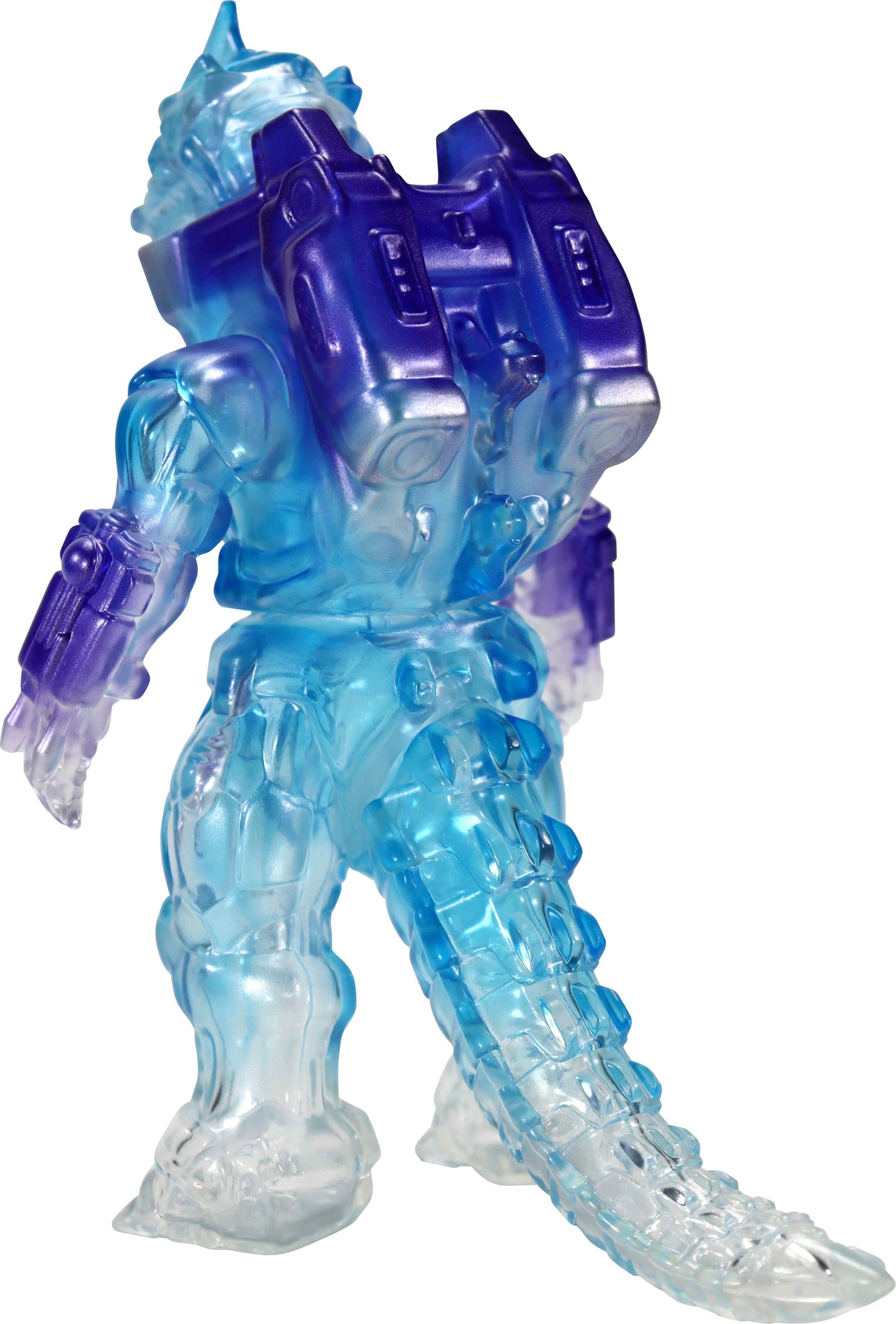 CCP Middle Size Series Godzilla EX Vol. 5 "Godzilla Against Mechagodzilla" Mechagodzilla (2002) Clear Blue Ver.