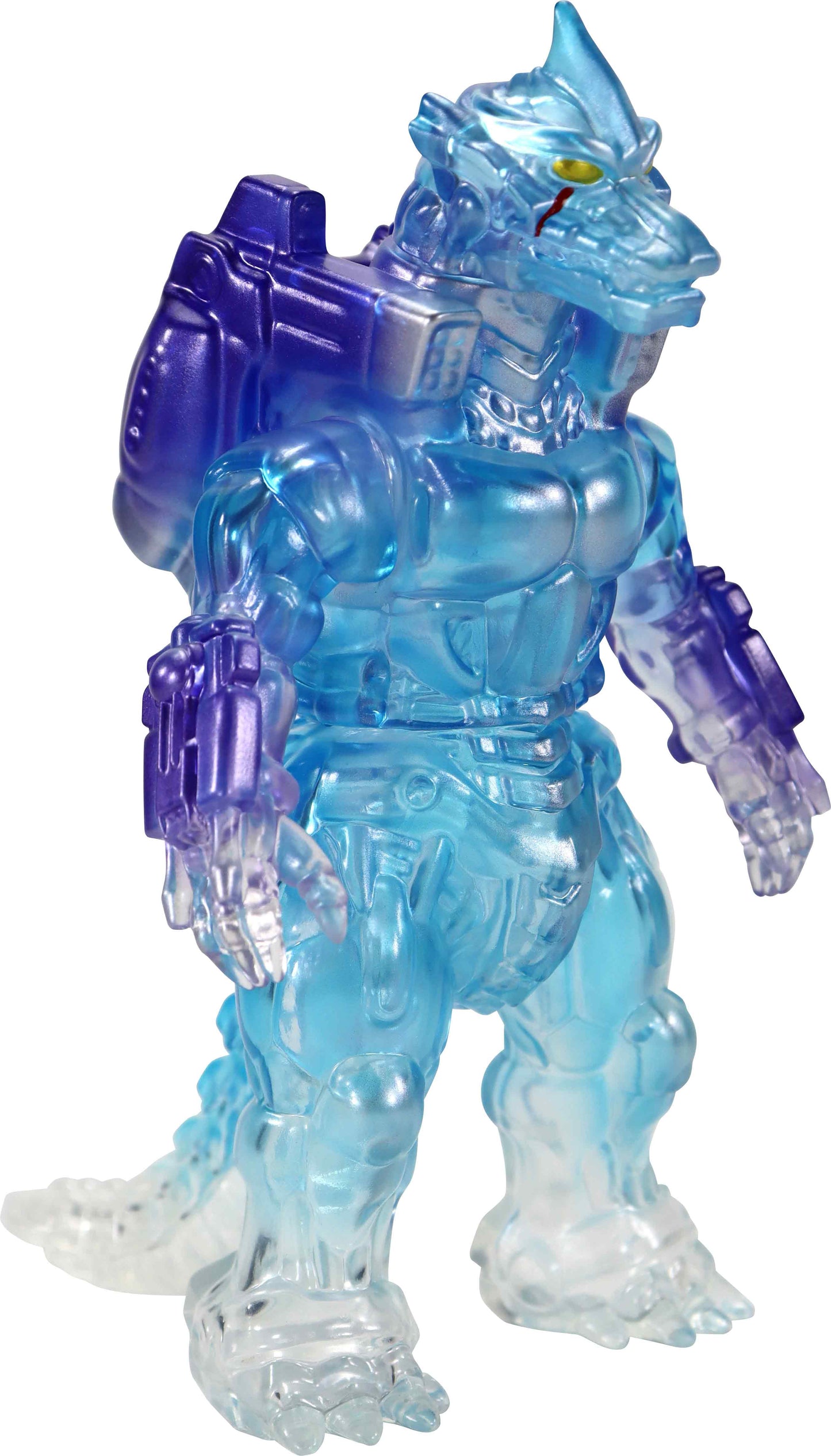 CCP Middle Size Series Godzilla EX Vol. 5 "Godzilla Against Mechagodzilla" Mechagodzilla (2002) Clear Blue Ver.