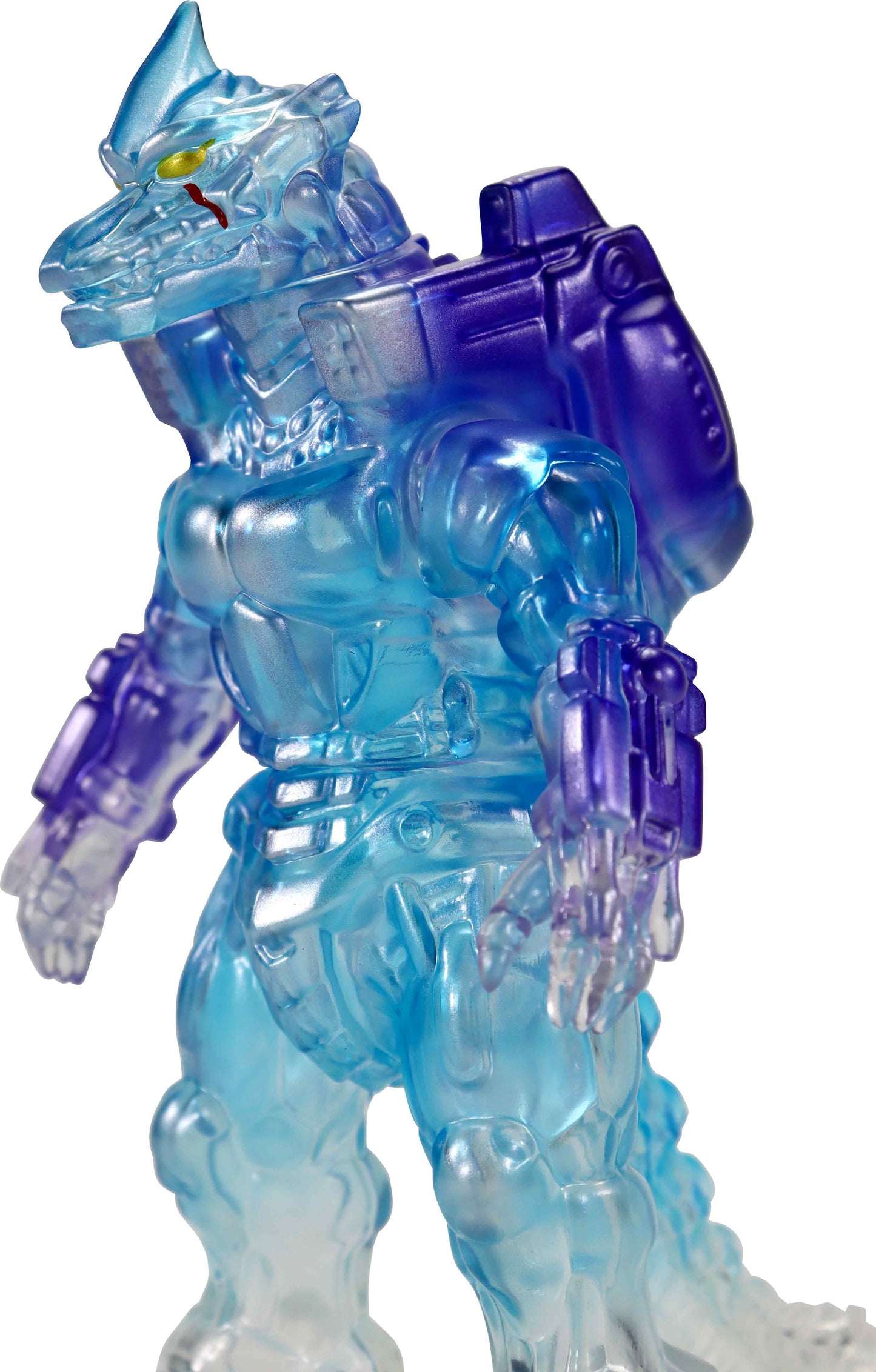 CCP Middle Size Series Godzilla EX Vol. 5 "Godzilla Against Mechagodzilla" Mechagodzilla (2002) Clear Blue Ver.