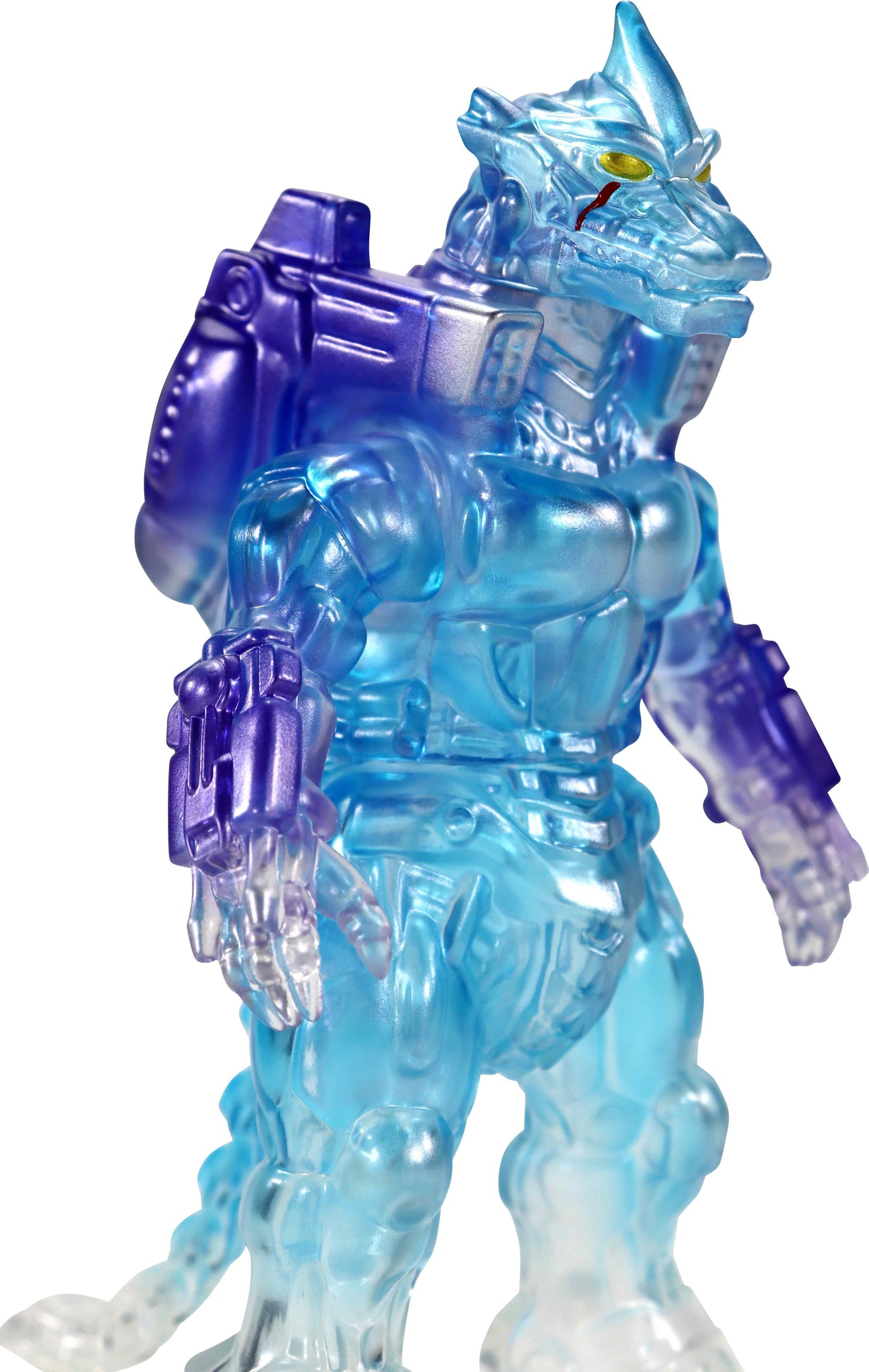 CCP Middle Size Series Godzilla EX Vol. 5 "Godzilla Against Mechagodzilla" Mechagodzilla (2002) Clear Blue Ver.