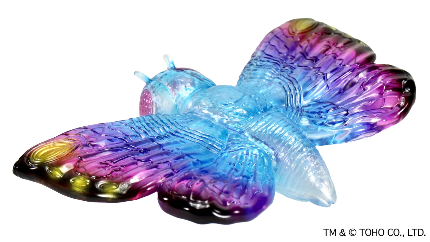 CCP Middle Size Series Godzilla EX Vol. 6 "Godzilla vs. Mothra" Mothra (1992) Clear Blue Pink Ver.