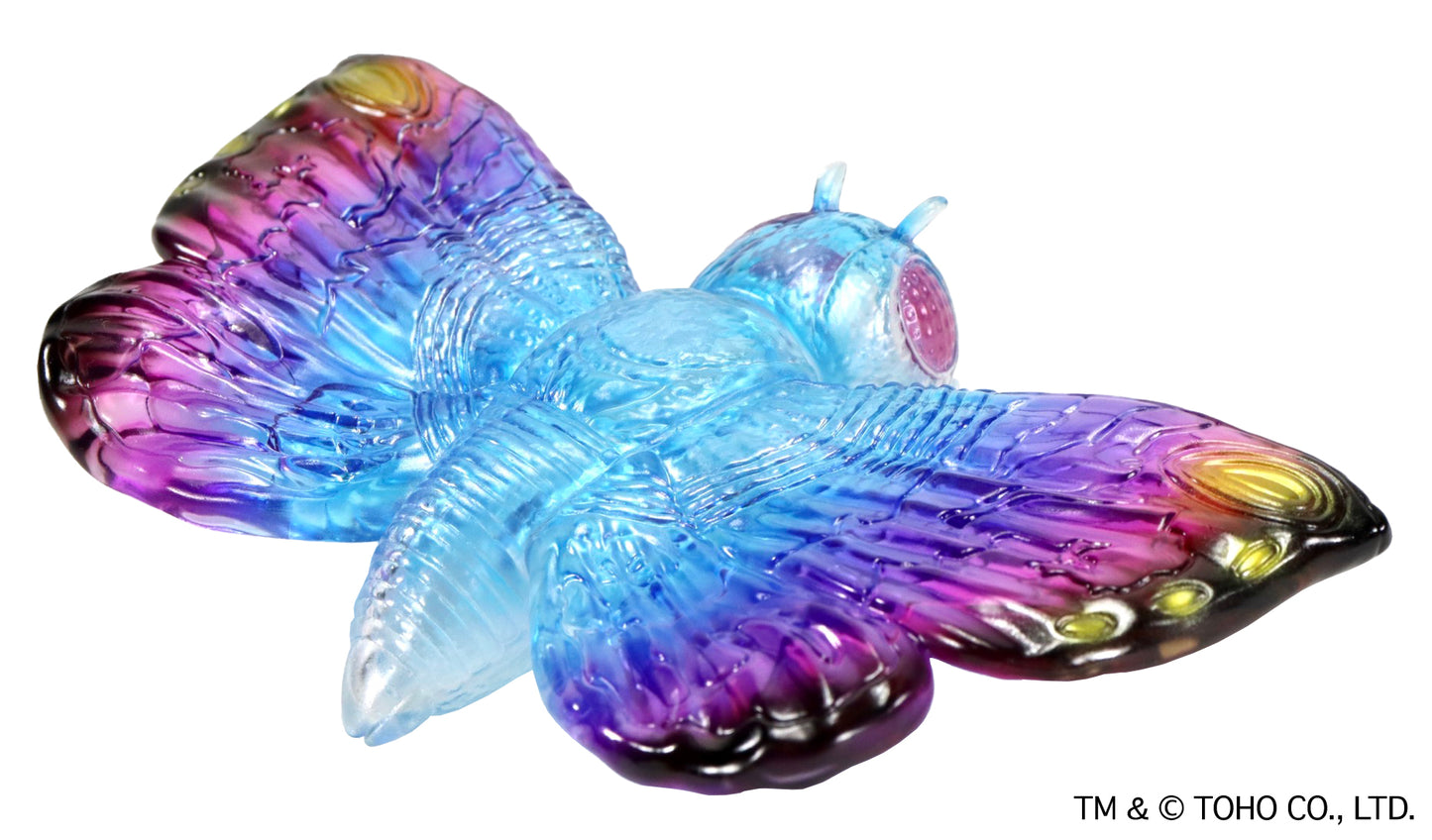 CCP Middle Size Series Godzilla EX Vol. 6 "Godzilla vs. Mothra" Mothra (1992) Clear Blue Pink Ver.