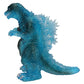 BIG Retro Soft Vinyl Series "Godzilla, Mothra and King Ghidorah: Giant Monsters All-Out Attack" Godzilla (2001) Heat Clear Blue Ver.