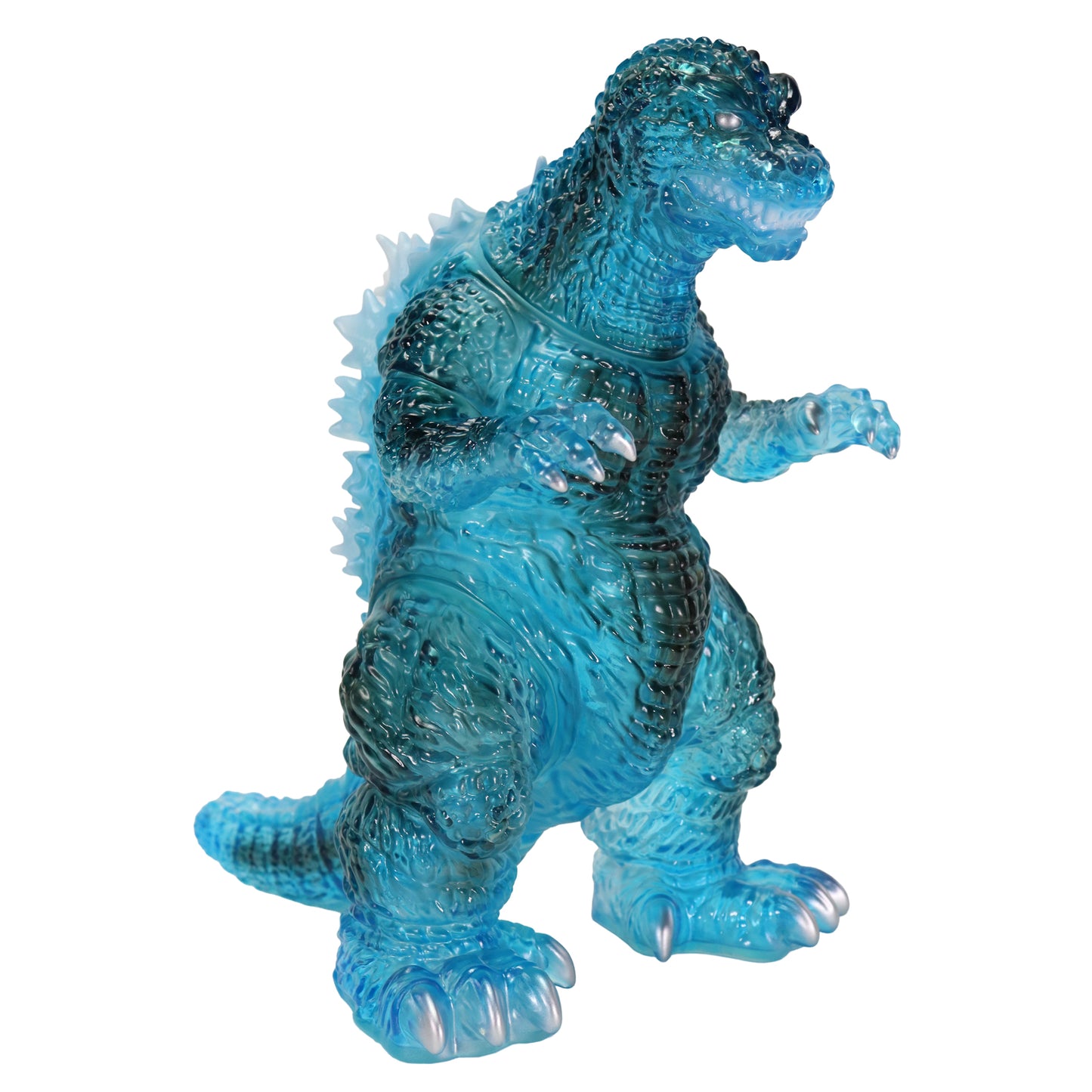 BIG Retro Soft Vinyl Series "Godzilla, Mothra and King Ghidorah: Giant Monsters All-Out Attack" Godzilla (2001) Heat Clear Blue Ver.