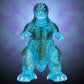 BIG Retro Soft Vinyl Series "Godzilla, Mothra and King Ghidorah: Giant Monsters All-Out Attack" Godzilla (2001) Heat Clear Blue Ver.