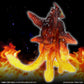 CCP Middle Size Series Gamera Vol. 11 "Gamera 3: Revenge of Iris" Iris Kyoto In Flames Ver.