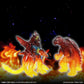 CCP Middle Size Series Gamera Vol. 11 "Gamera 3: Revenge of Iris" Iris Kyoto In Flames Ver.