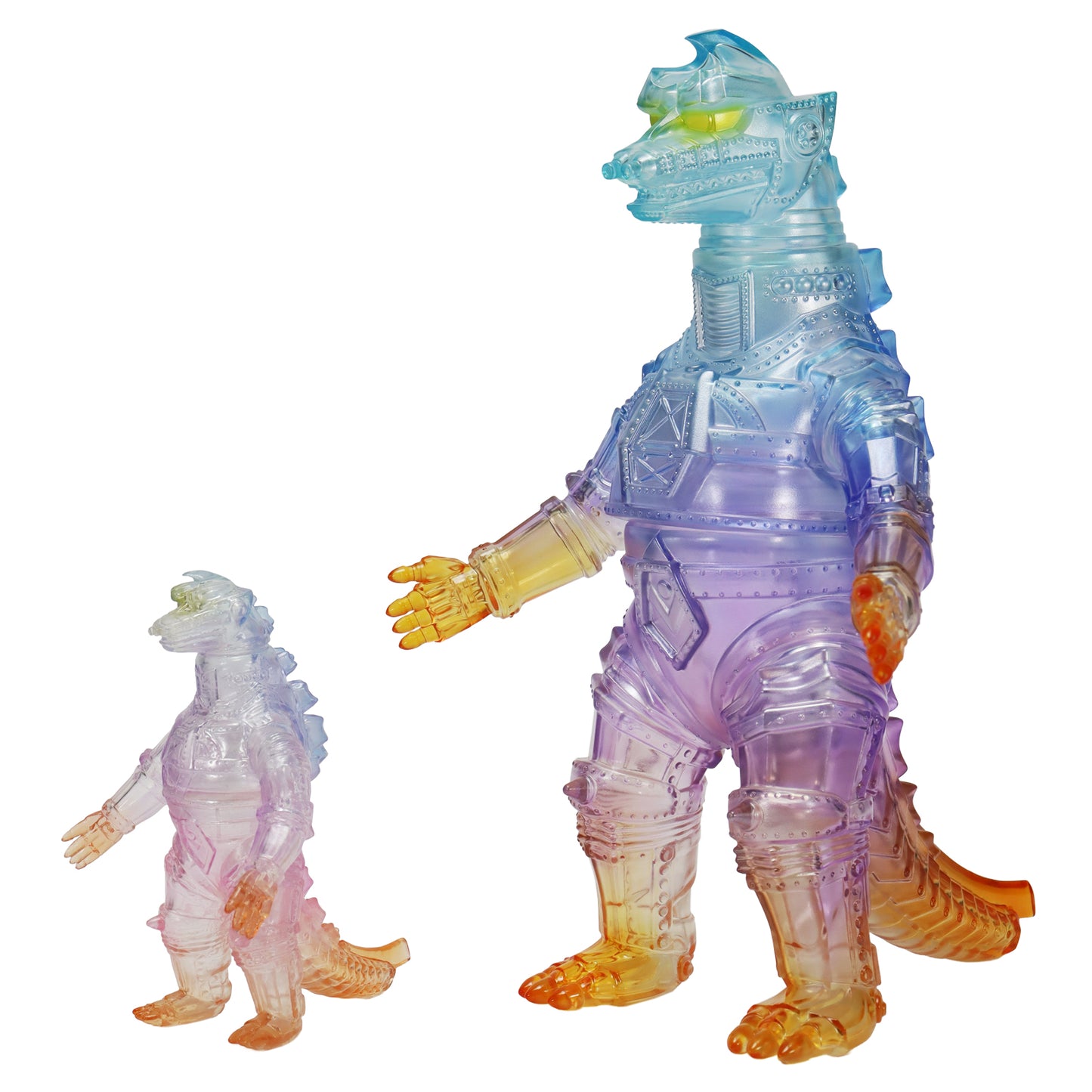 BIG Retro Soft Vinyl Series "Godzilla vs. Mechagodzilla" Mechagodzilla (1974) Appearance Image Clear Ver.