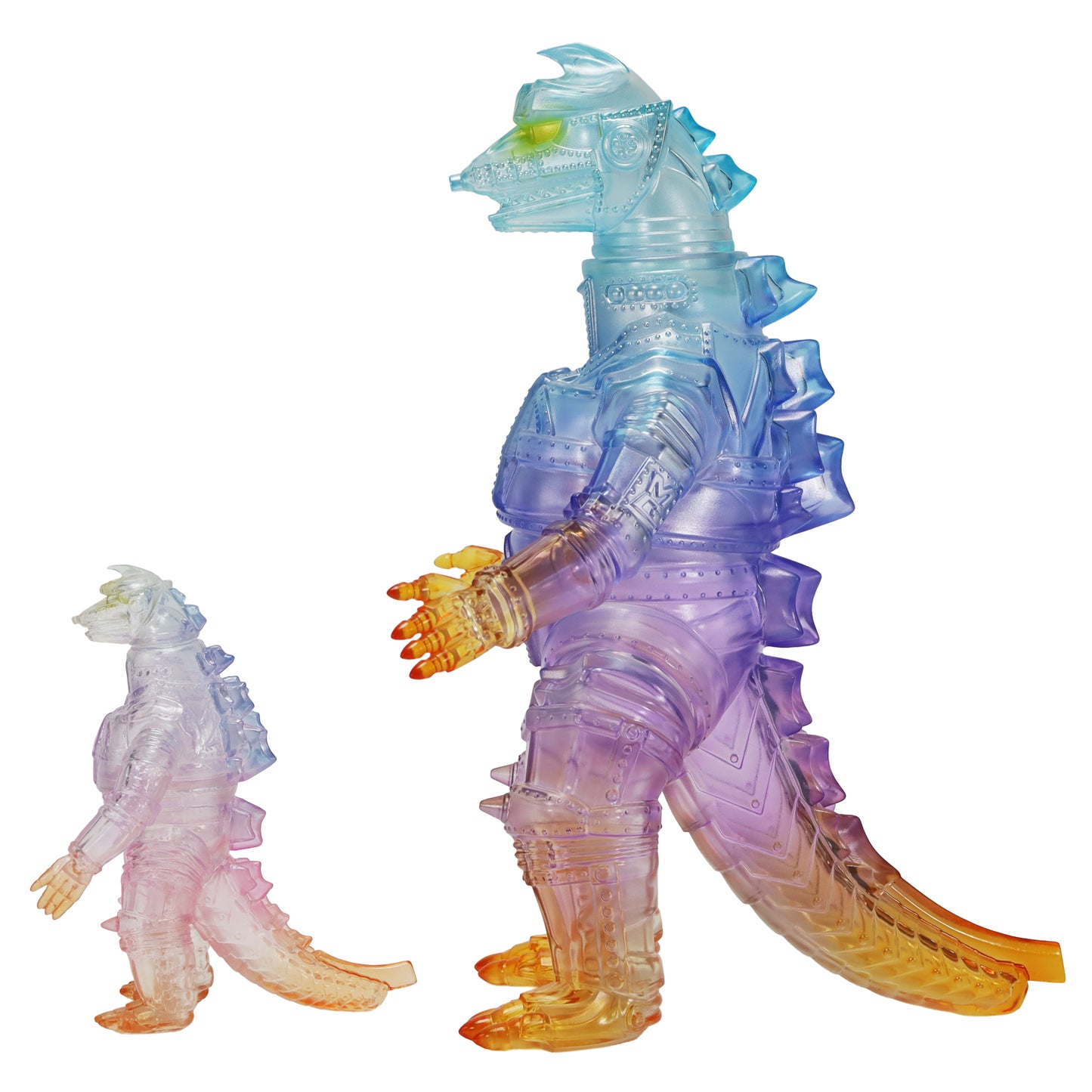 BIG Retro Soft Vinyl Series "Godzilla vs. Mechagodzilla" Mechagodzilla (1974) Appearance Image Clear Ver.