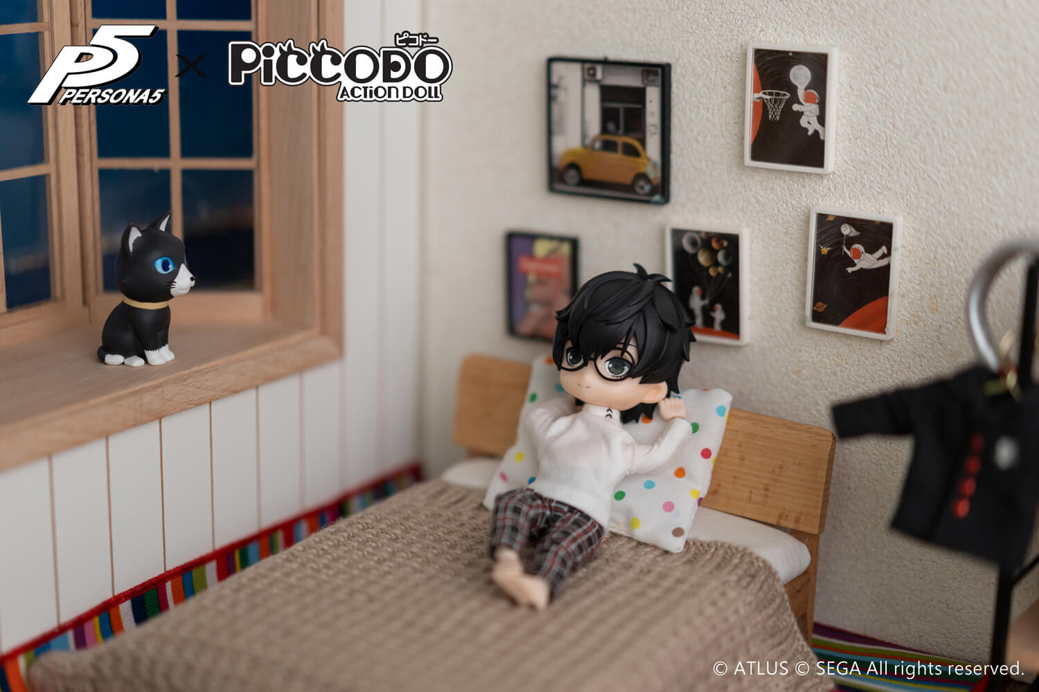 Piccodo cheapest Persona 5 Protagonist Doll Figure