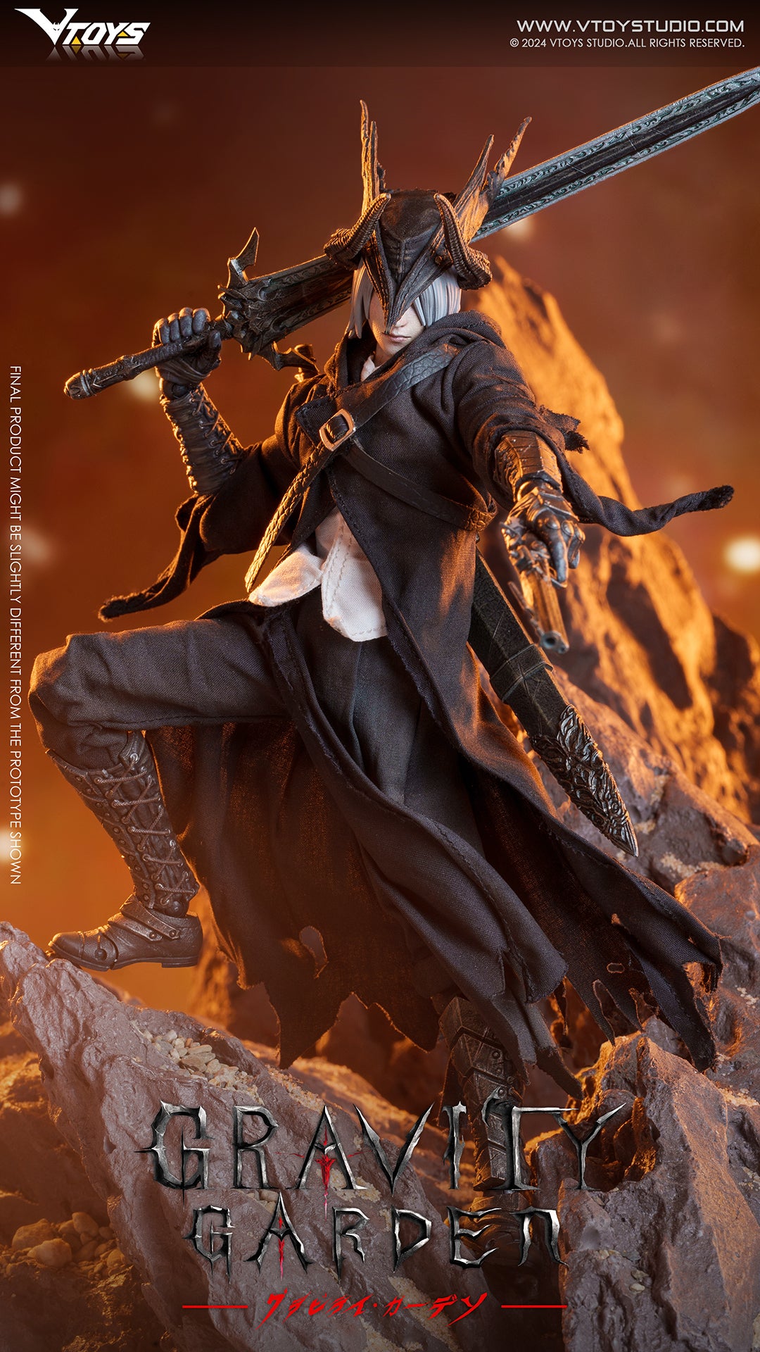 VTOYS GRAVITY GARDEN SERIES HUNTER OF DRAGONFYRE 1/12 SCALE ACTION FIGURE NORMAL VERSION