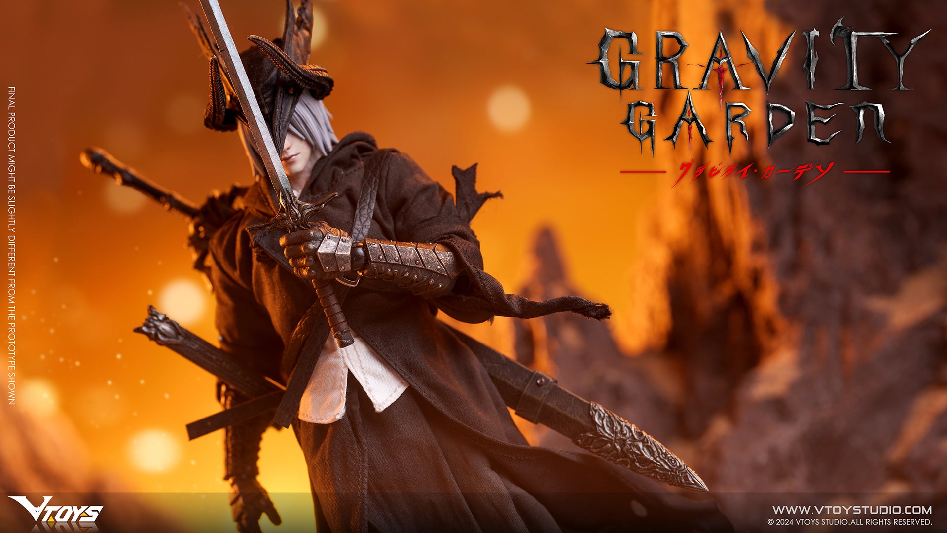 VTOYS GRAVITY GARDEN SERIES HUNTER OF DRAGONFYRE 1/12 SCALE ACTION