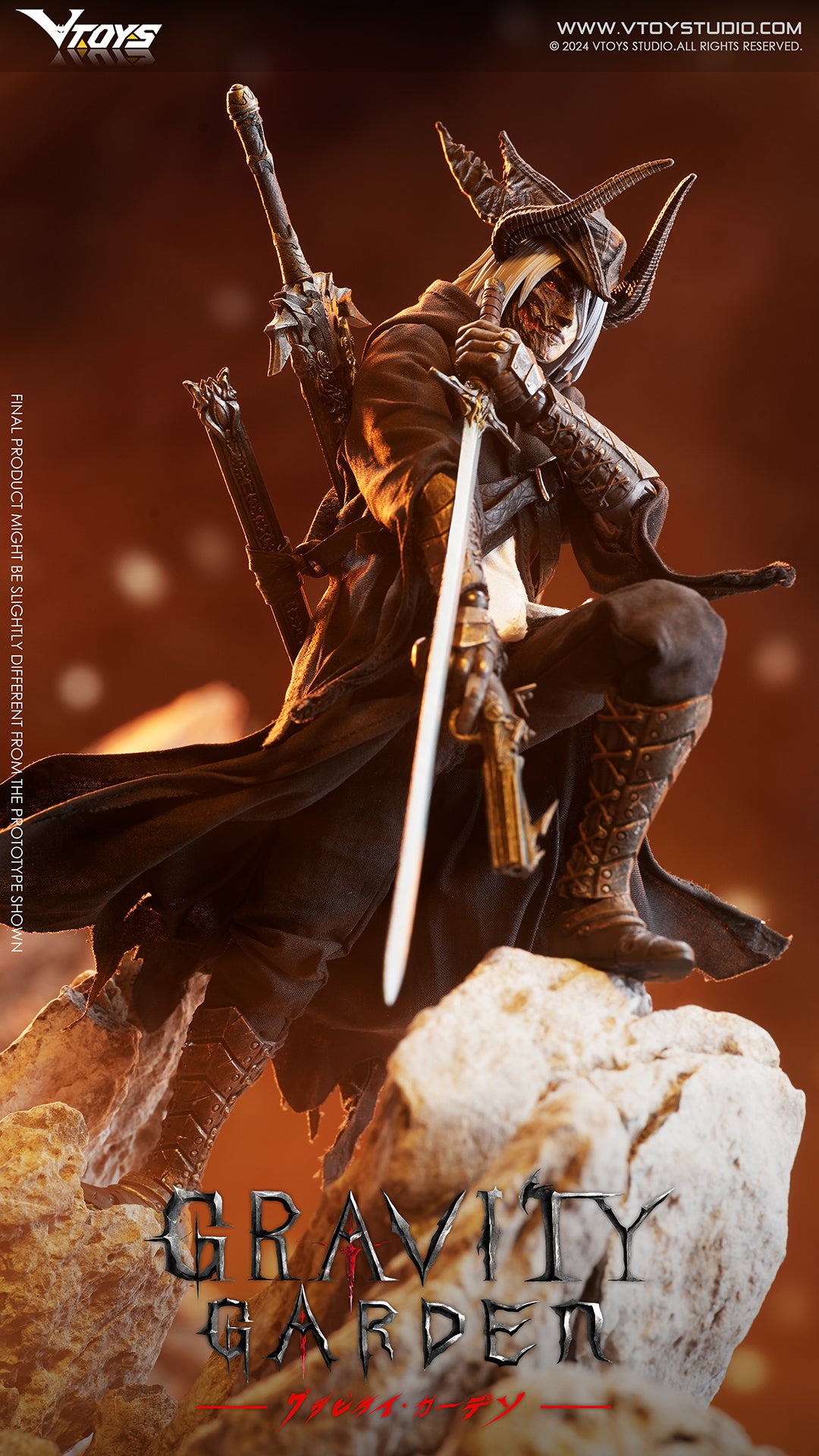 VTOYS GRAVITY GARDEN SERIES HUNTER OF DRAGONFYRE 1/12 SCALE ACTION FIGURE DELUXE VERSION