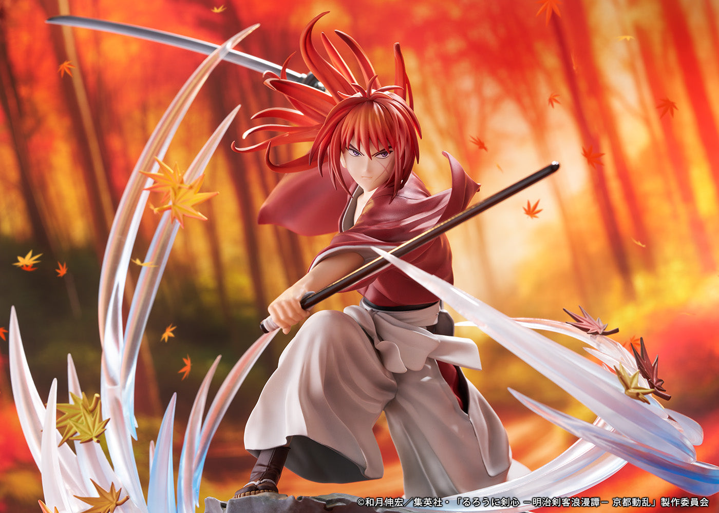 Rurouni Kenshin Kyoto Disturbance 1/7 Scale Figure Himura Kenshin Soryusen Ver.