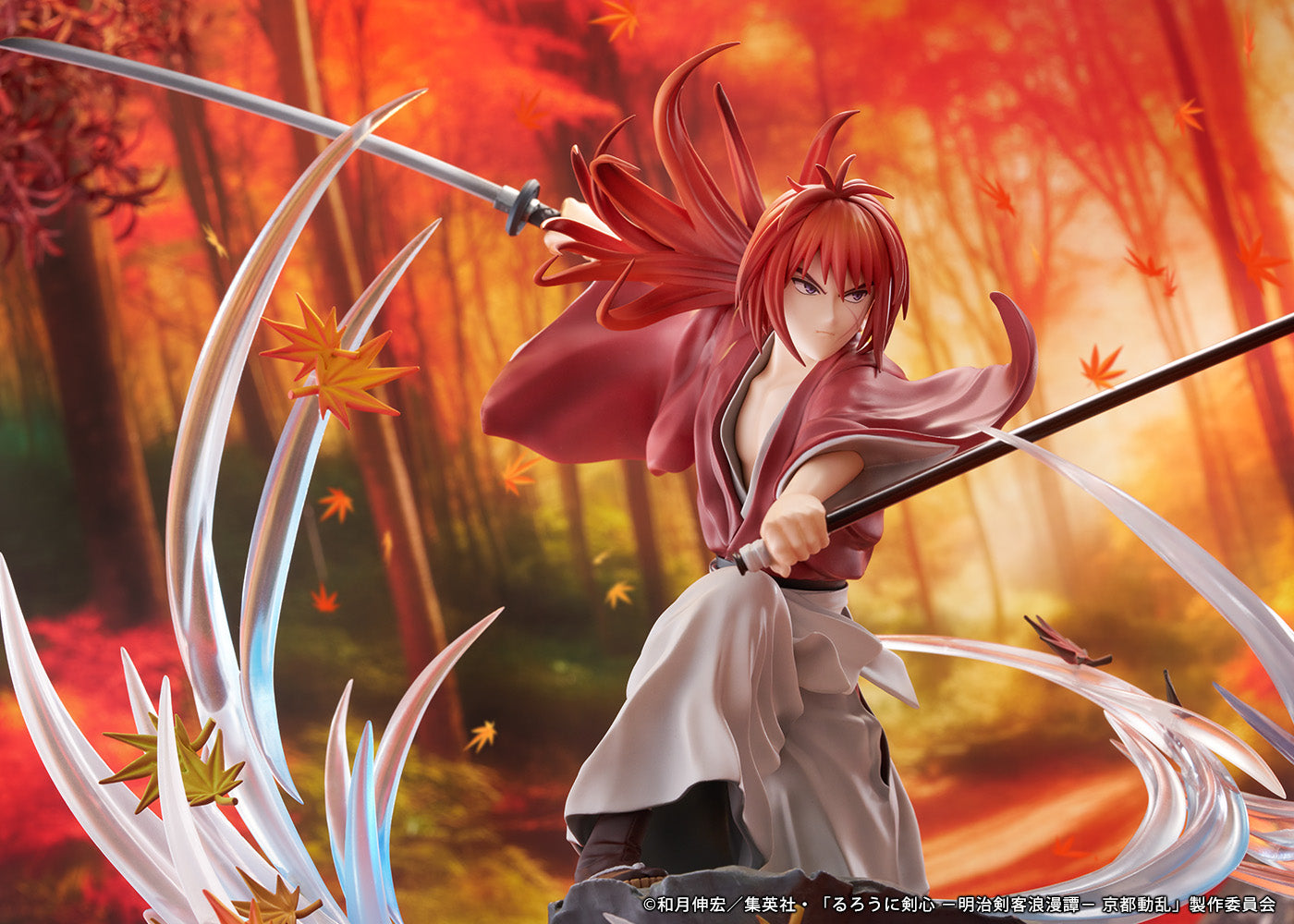 Rurouni Kenshin Kyoto Disturbance 1/7 Scale Figure Himura Kenshin Soryusen Ver.